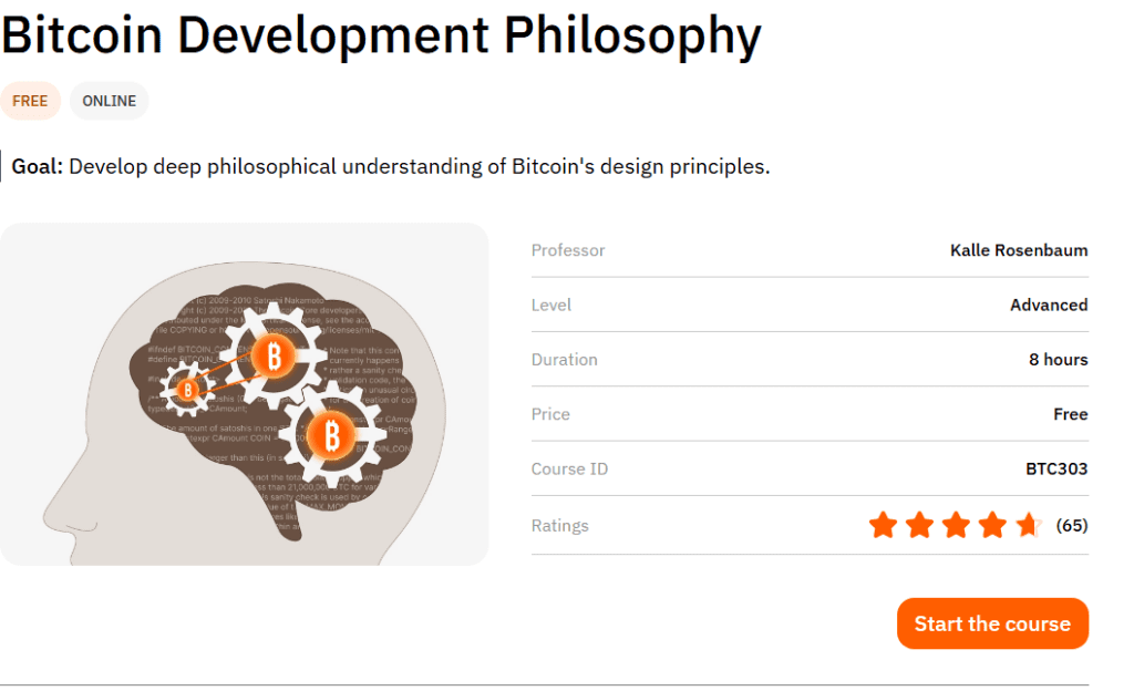 Bitcoin Development Philosophy - Plan B Academy